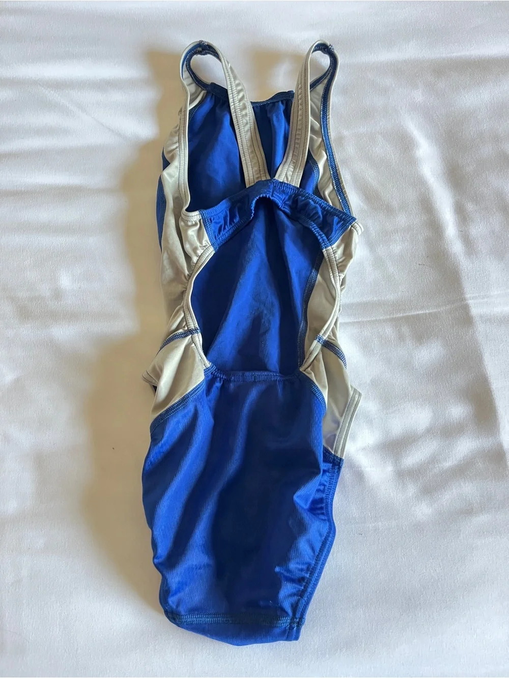 Speedo Fastskin (Original $170) FSII Size 28 Blue/Gray Recordbreaker Swimsuit